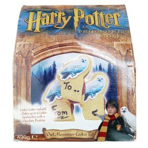 Vintage Harry Potter Owl Messenger Cookie Kit 2001 from UK Philosopher's Stone